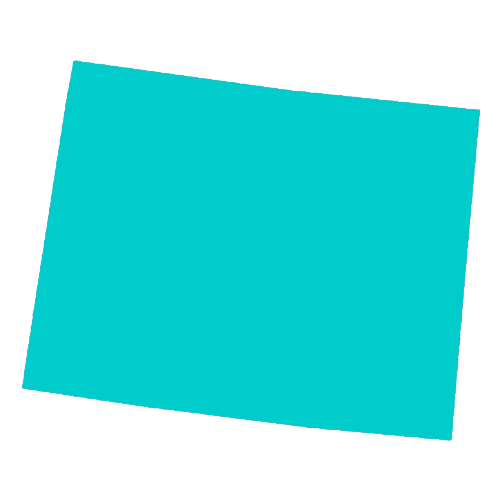Map of Wyoming highlighting healthcare